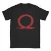 God of War Runes T-Shirt for Men Awesome 100% Cotton Tees O Neck Short Sleeve T Shirts Arrival