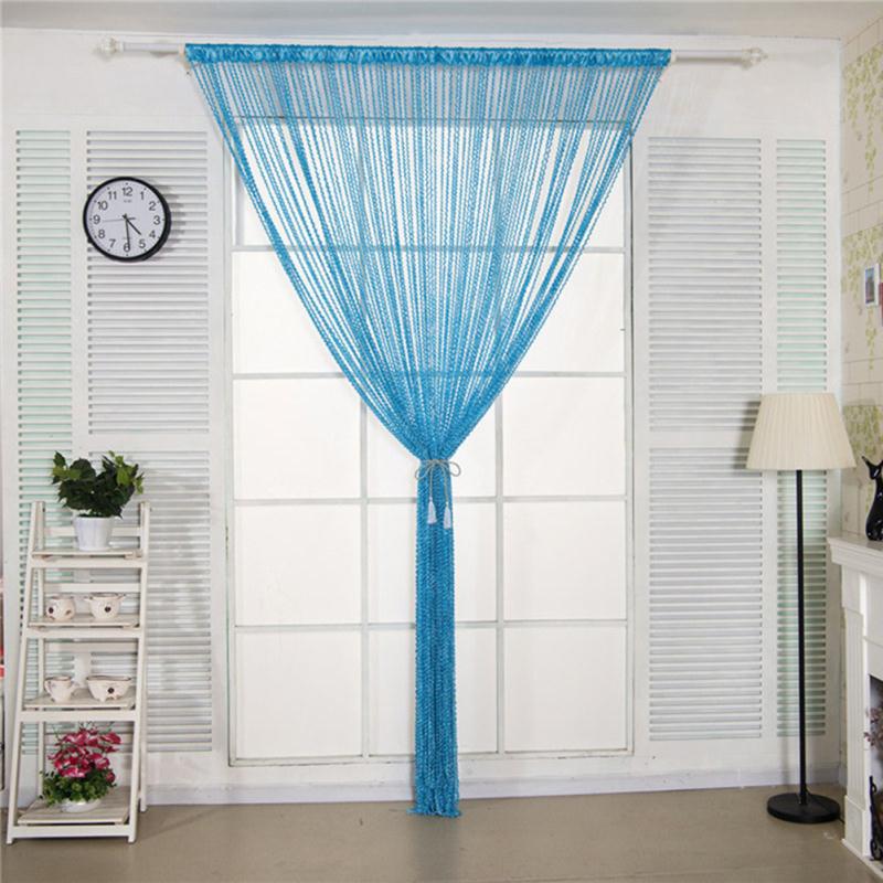 Spiral String Curtain Hanging Decorative Door Curtain Divider For Wedding Party Restaurant Home