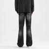 Men's High-Street Loose Fit Curved Flare Jeans