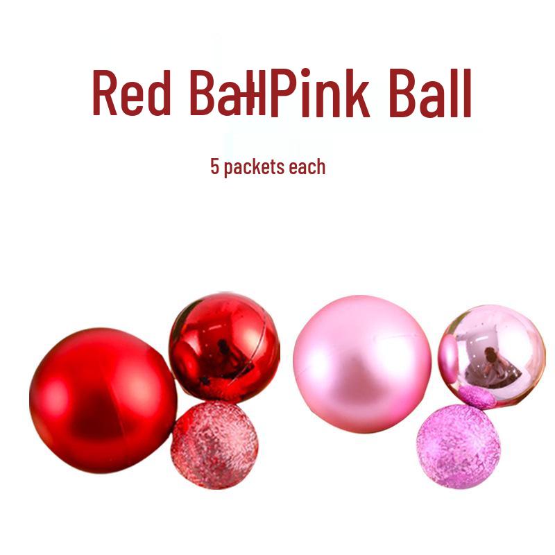 Festive Frosted Gold & Silver Ball Cake Decoration - Christmas & Birthday Iridescent Ornaments Topper