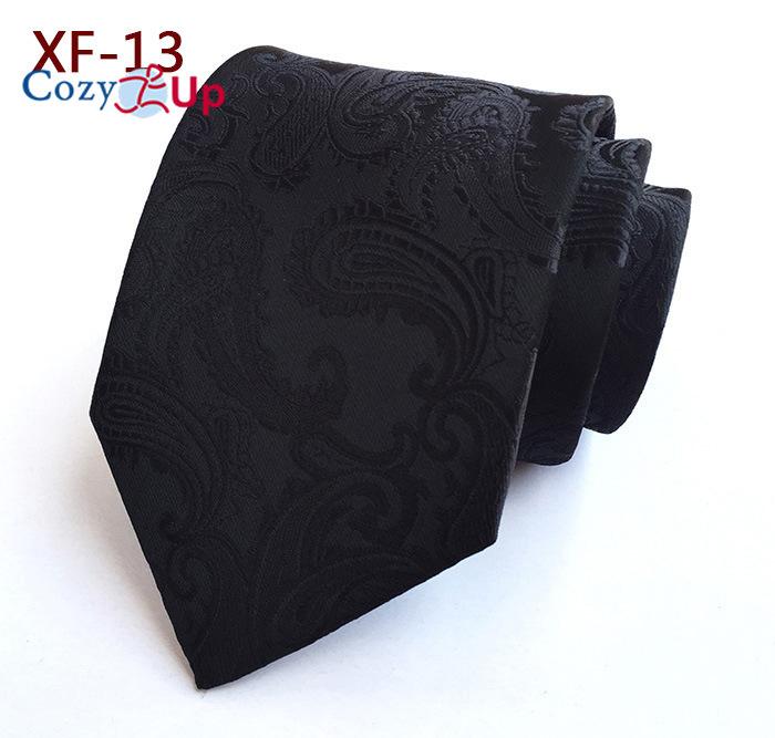 Cozy Up 3.15"(8cm) Fashion Striped PaisleyTies Men Plaid Flower Necktie for Wedding