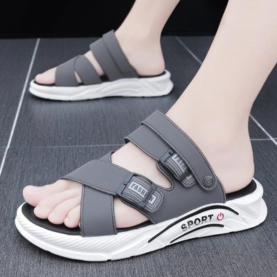 FashionNew Slipper Herrensandalen Sommer Atmungsaktive Wandersandalen Outdoor Hohe Qualität Strandpantoffeln Mokassins Männlich Lässig Sandalia