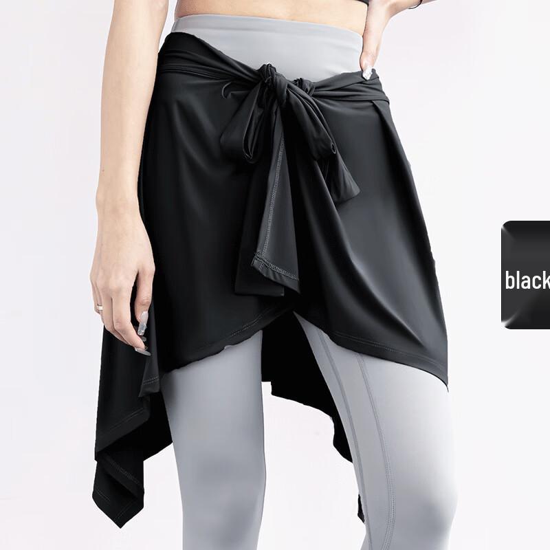 Bo Jue Anti-Exposure Tie-Up Sports Yoga Skirt