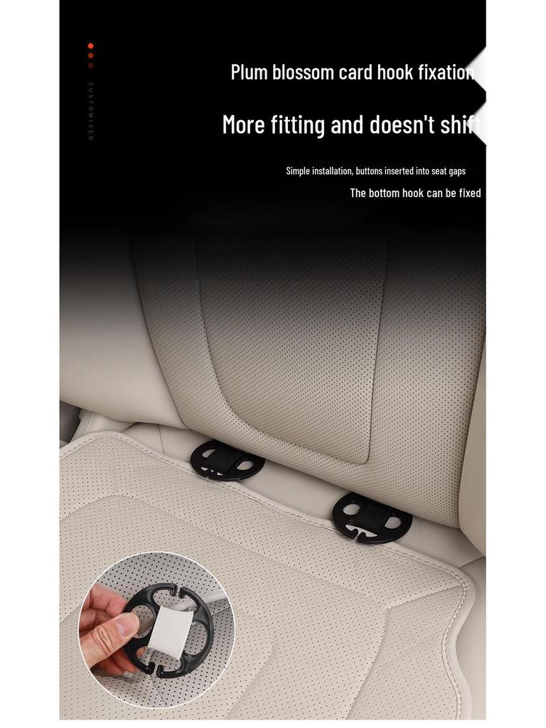 iCAR R7 Breathable Car Seat Cushion – Universal Fit for All Seasons, Interior Car Accessories