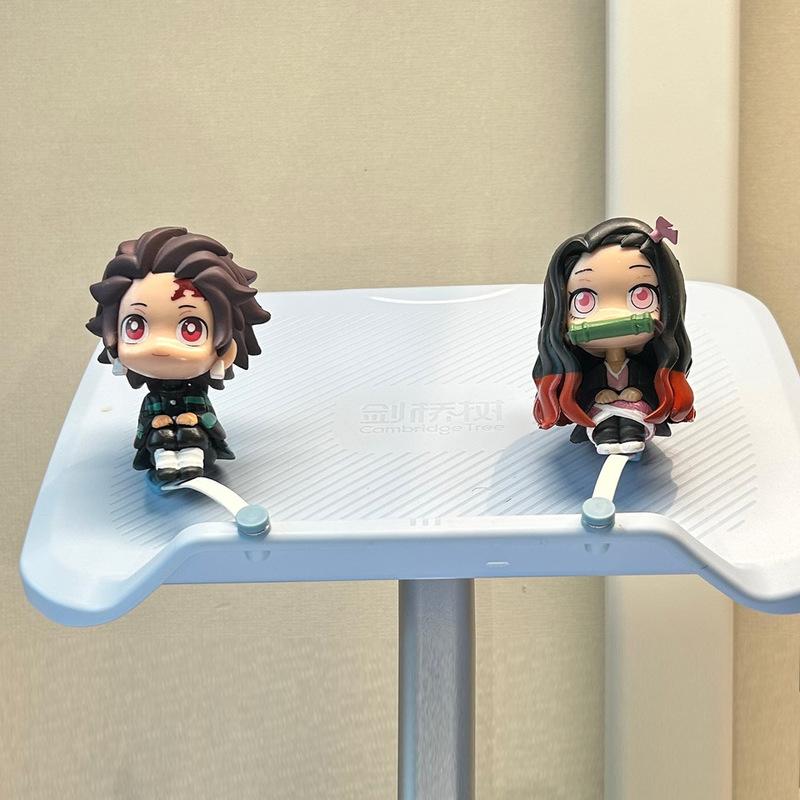 Anime Kamado Tanjirou Kamado Nezuko Action Character Model Toy Series Doll Birthday/Christmas Gift Acg Toy Gifts