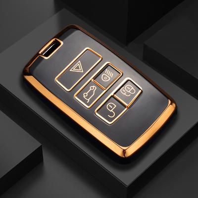 Capa de chave remota de carro TPU da moda Shell Fob para Land Rover Range Rover Evoque Discovery Sport Velar para Jaguar XE E-PACE XF