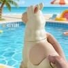 Alpaca-Shaped Water Gun,Spitting Alpaca Water Gun, Manual Oscillating Water Sprayer, Outdoor Summer Beach Bathtub Water Toy