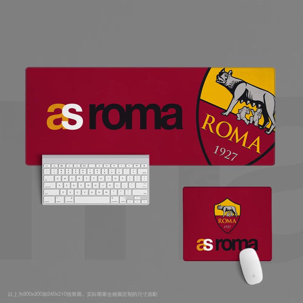 New Creative Extra Large Leather Non-slip Stain Resistant Mouse Pad Office Keyboard Table Football Fan Supplies Student Gift Roma Totti Periphery