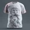 Meistverkauftes Weihnachtsgeschenk: Lustiges T-Shirt mit Weihnachtsmann-Druck | Modisches Design, perfekt für Weihnachtsfeiern und Freizeitkleidung