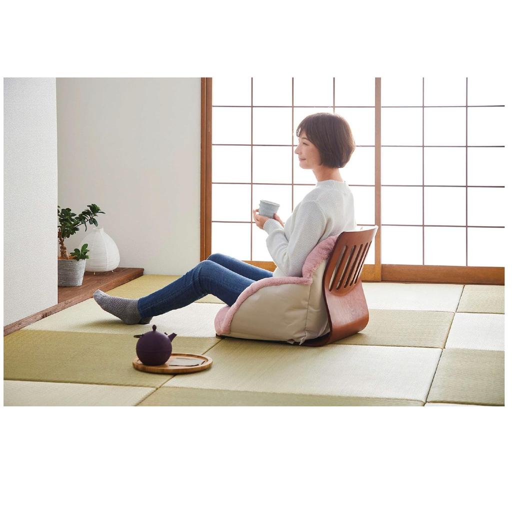 Cojit Energy-Saving Warmer Cushion for the Waist, Back, and Buttocks. The Soft Seat Keeps Your Cat and Dog Warm. It Also Wraps Around the Back. Pink