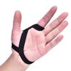 Bogen    y Linke Hand Schutz PU  ive Handschuhe Schießen  or(Schwarz)