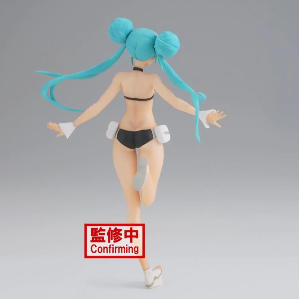 BANPRESTO Hatsune Miku Racing Ver. Racing Miku 2022 Tropical Maid Ver.