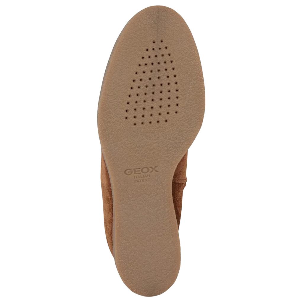 Geox Damen D Eildea B Keil-Ankle-Boots aus Lackleder