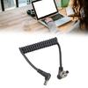 High Conductivity .5x2. Male Power Cable 80cm Locking For Monitors Laptop Chargers