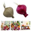 Foam Faux Garlic Replicas Pack of 10 Bright Color Party Decors Accent Safe for Children Pet Friendly Household Accessories