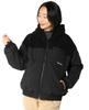 Converse HYBRID CS QUILT HOODED JACKET LADIES BLACK