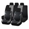 5 Seats Air Mesh Car Seat Covers Full Set Breathable Sporty Rear Bench Universal Fit for 95% Automotive SUV Truck Sedan Interior