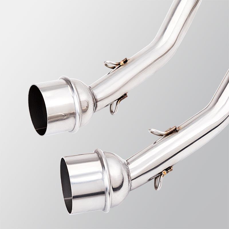 Motorcycle Engine Modification GY6 125 150 Full Exhaust System Front Section, Rear Section, Muffler 51mm Universal Fit