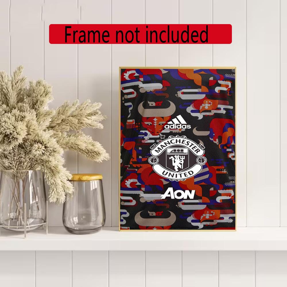Manchester 5D Round Diamond Painting Kit Diamond Embroidery Painting Rhinestones Mosaic Frameless Handwork Decoration Arts