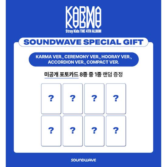 Select POB COMPACT Ver Stray Kids 4th Album KARMA