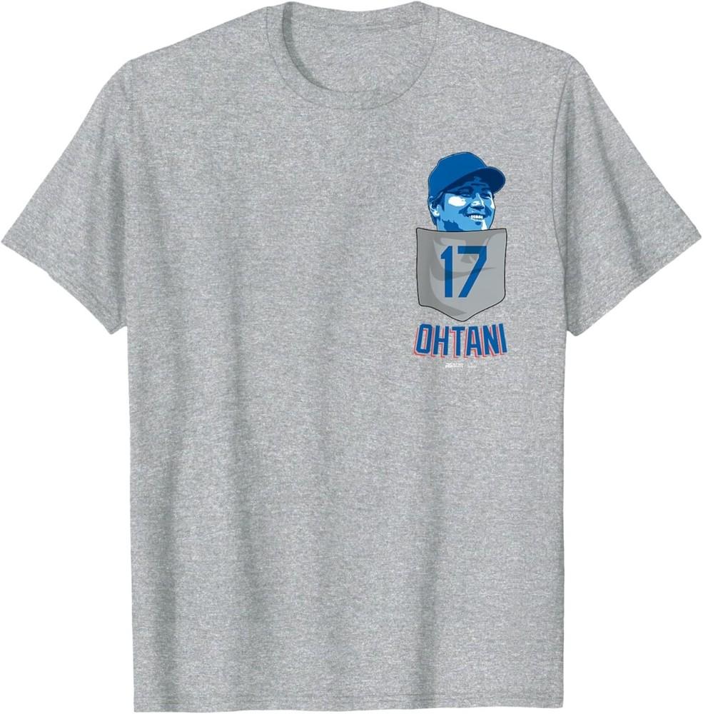 

Shohei Ohtani Los Angeles Baseball Pocket Tee MLBPA T-Shirt 3XL