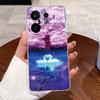 Gele-Hülle für VIVO X200 FE Hülle Vivo S30 Pro Mini Fundas Klare Silikon-Weich-TPU-Abdeckung Niedliche Katze Hase Herz Schutzhülle