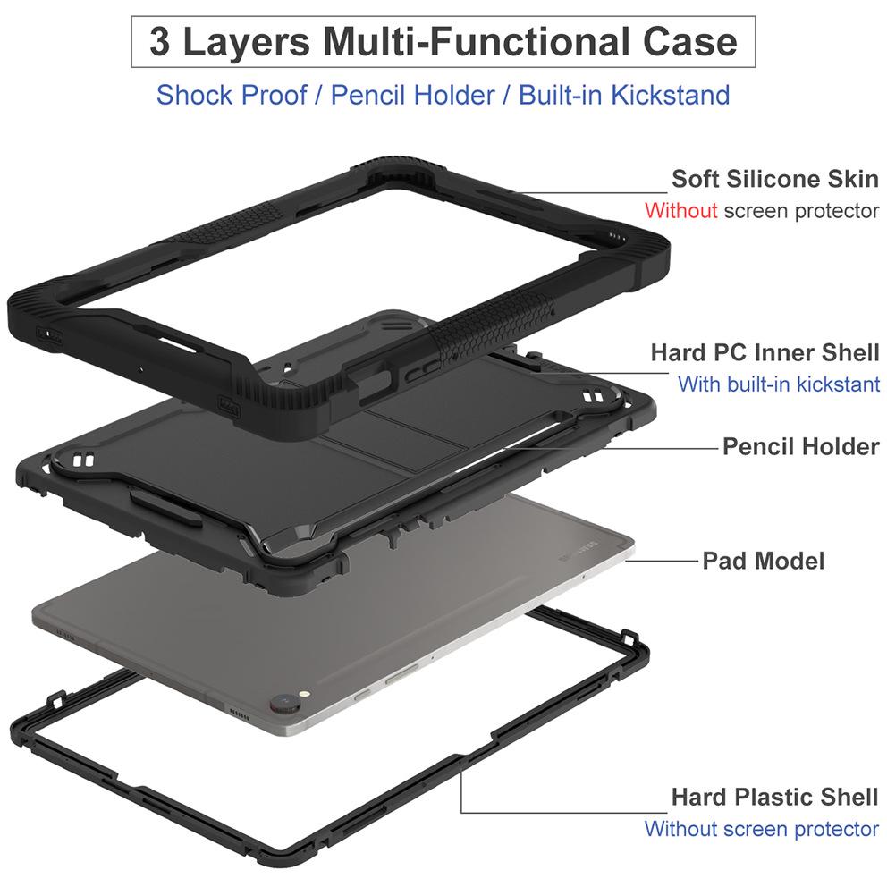 Samsung Tablet Case S7FE/S11/S8+/S10 Ultra with Stand & Anti-Fall Protection