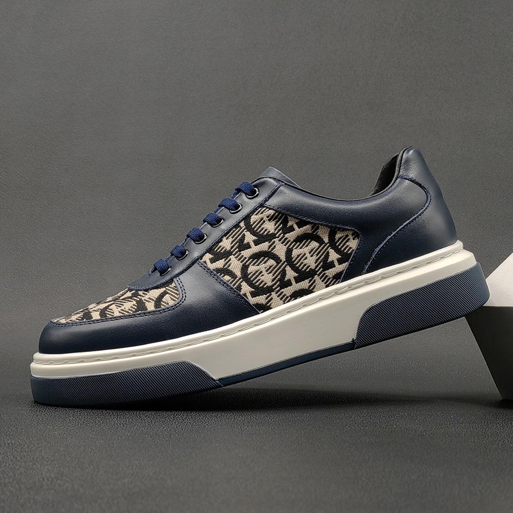 Herr Vår Canvas Skor: Trendiga, Mångsidiga, High-End, Tjocksulade, Andningsbara Vardagsskor