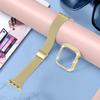 Bracelet + Case with Diamonds for Apple Watch 7/8/9 41mm, Gold
