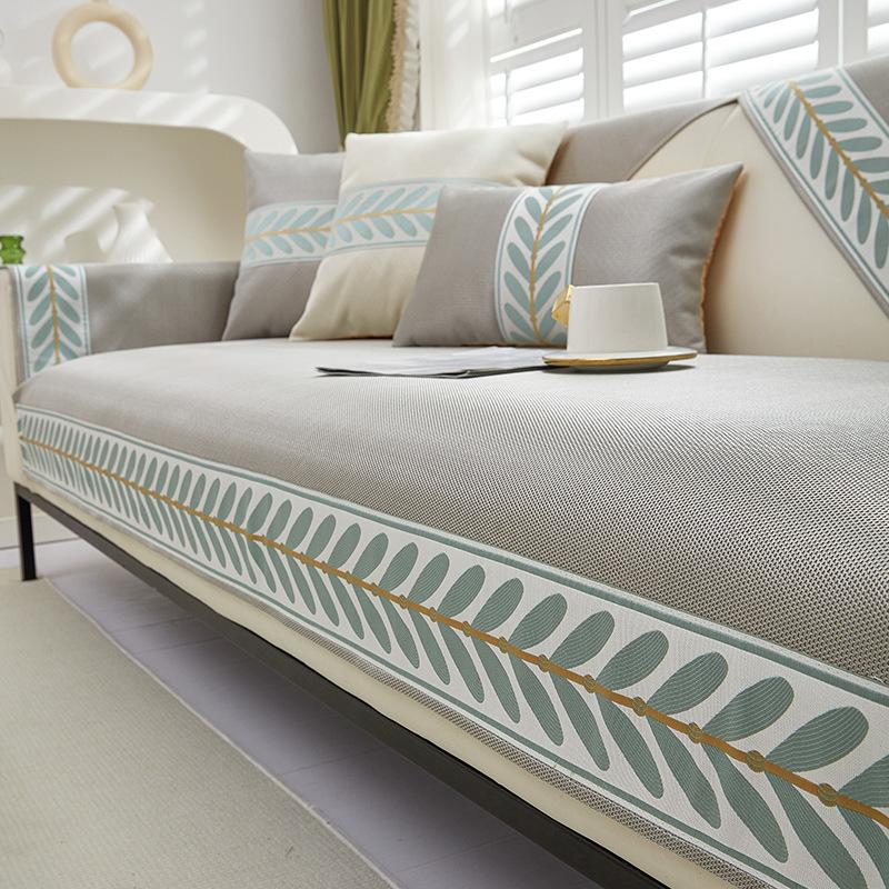 Sofakissen aus Eisseide für den Sommer, Sommerkissen, schlicht, modern, Sommermatte, EIS-Pad, Sofabezug