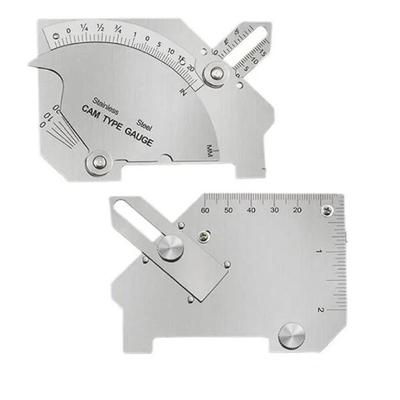 Precisions Bridge Cams Gauges Multifunction Welding Gauges Clear Scale for Measuring Weld Reinforcement & Fillet Leg Length