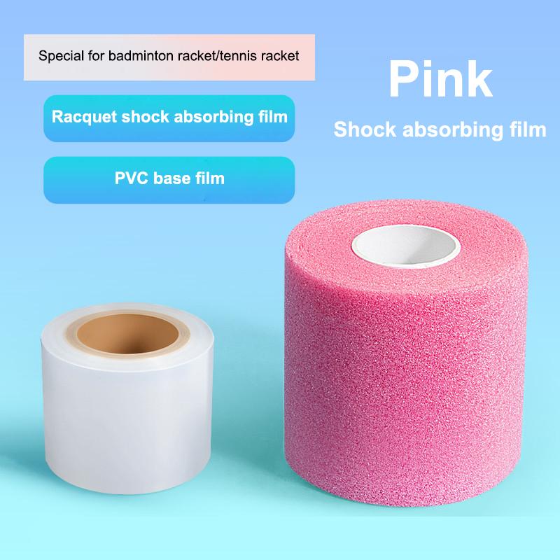 1/2 Rolls Anti-Slip Tennis Badminton Grip Tape Athletic Sponge Pre Wrap Tape Racket Grip Priming Cushioning Tape