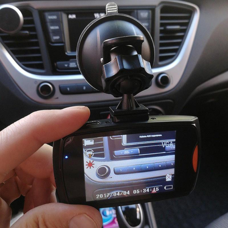 Black 1080P HD Driving Recorder Ultra-clear Car DVR Dashcam Video Recorder