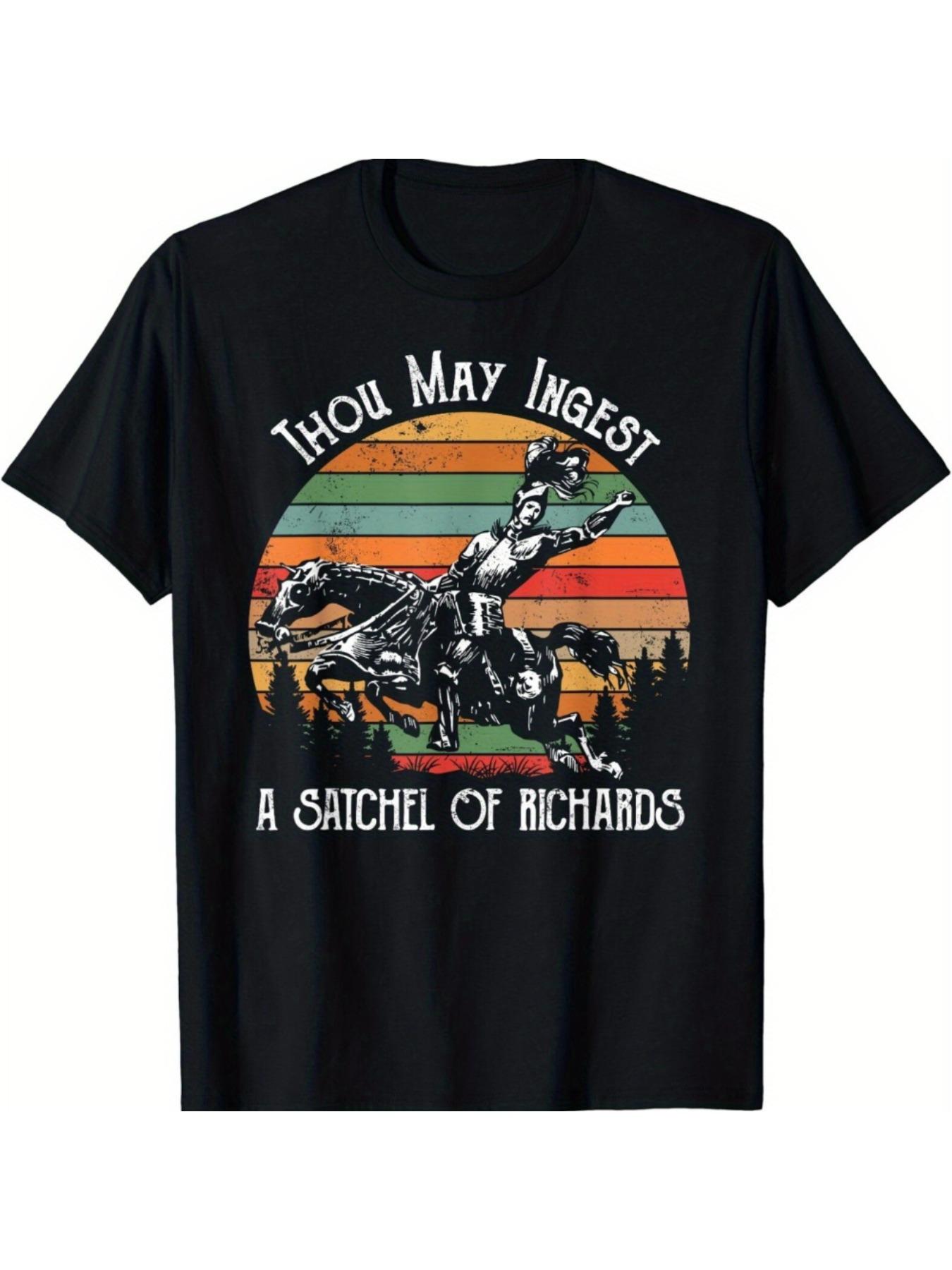 Vintage Equestrian Rider T-shirt XL