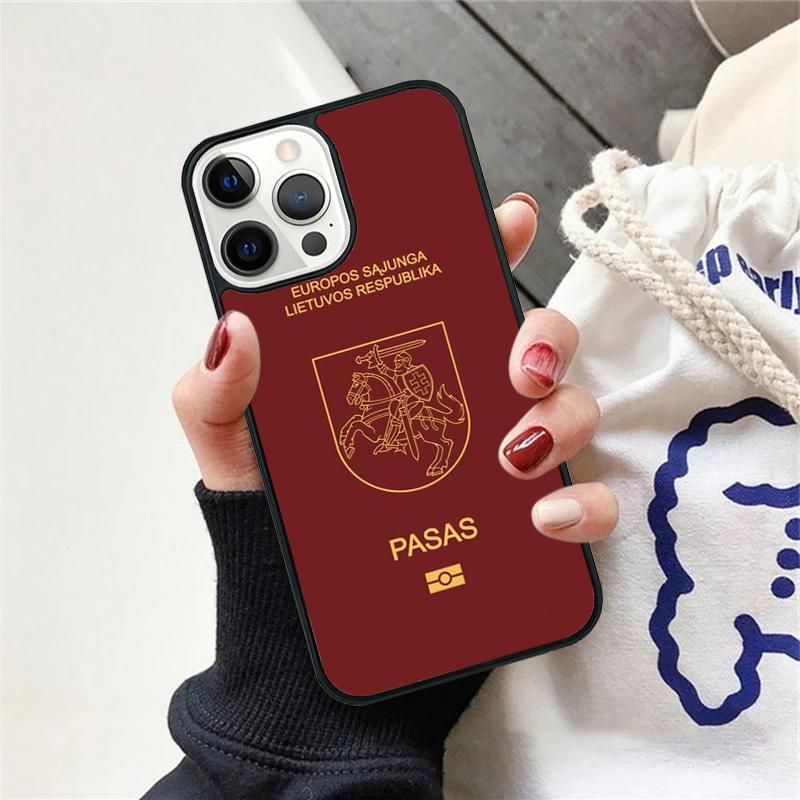 Lithuania Flag Phone Case For iPhone 17 Air 15 16 Cover  11 13 14 Pro Max 12 Plus Max Fundas