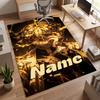 Zenitsu (5) Personalisierter Name Büro Teppich Stilvolle Dekoration für Wohnzimmer Schlafzimmer Küche