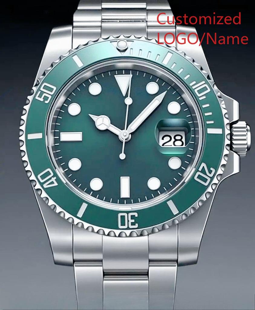 A11 Store Orologio Personalizzato 41mm Sportivo Uomo Automatico Meccanico Acciaio Inossidabile 904L Ceramica Nera Blu