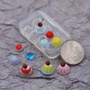Small Pudding Mold Food Play Miniature Pinching Mould Epoxy Resin Molds for  Food Crafting Silicone Mould Baking