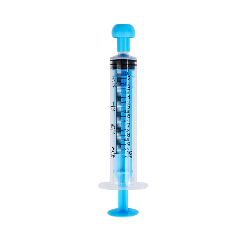 5Pcs 5ml 10ml Pet Animals Feeding Plastic Syringe Feeder Syringe Rubber Stopper Disposable Pump Measuring with Scale