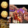 Outdoor Led String Lights With 200 Leds 20m Waterproof For Holiday And Wedding Decor