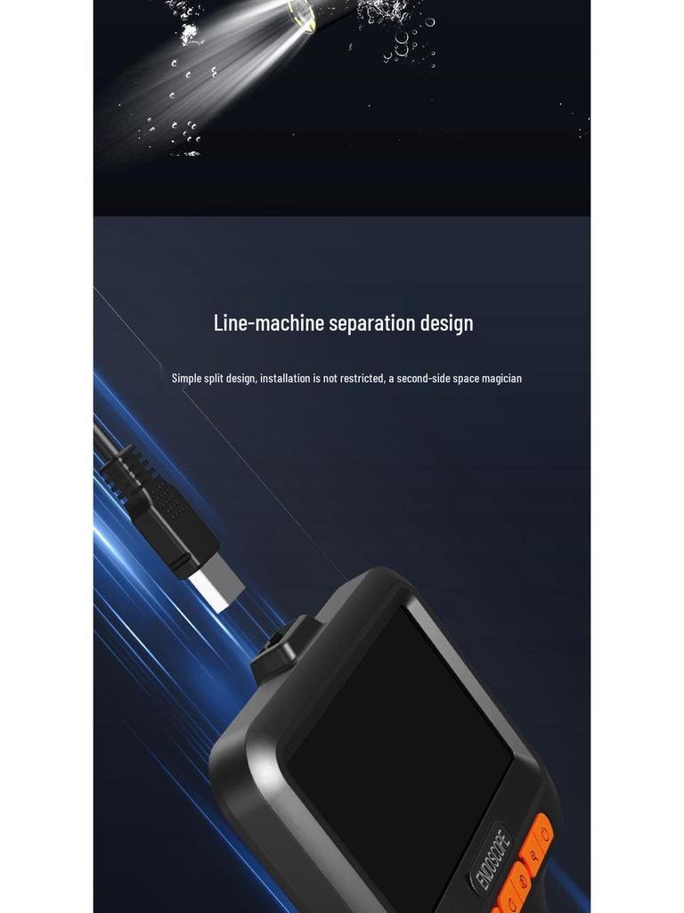 8mm HD Industrial Endoscope Camera: Automotive Pipeline Inspection Tool