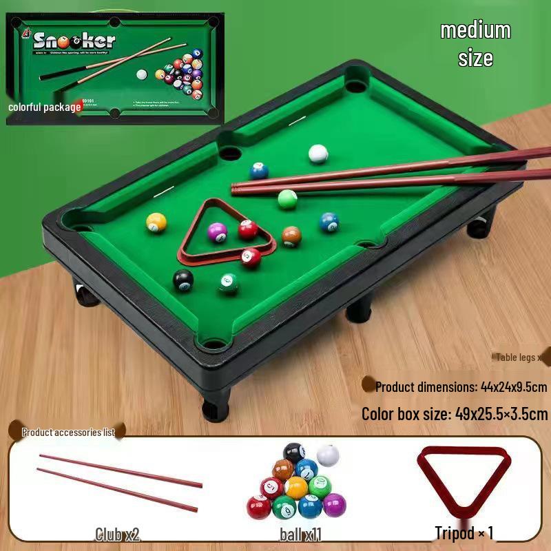 Realistic Mini Billiard & Soccer Table - Interactive Parent-Child Indoor Toy