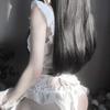 Sexy Cat Cosplay Luxury Set White Lingerie Halloween Costume Underwear Bunny Tail with Break Out of the Rut Cat e-Cosplay 8-Piece T-Back (Sexy