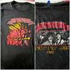 1982 KROKUS Tour Černé bavlněné tričko s krátkým rukávem Unisex S-4XL