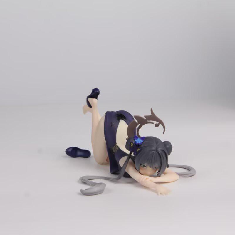 In Stock Blue Archive Kisaki Anime Figure Lying Posture Girls Action Figures Model Statue Doll Collection Decoration Toys Gifts