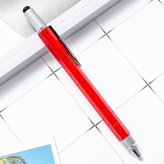 Multitool Pen 6 In 1 Portable Metal Wear Resistant Tech Tool Pen for Office