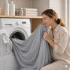 The White Stone Parure de Lit en Percale de Coton 200 TC | Drap Housse, Drap Plat et  Taie d'Oreiller 