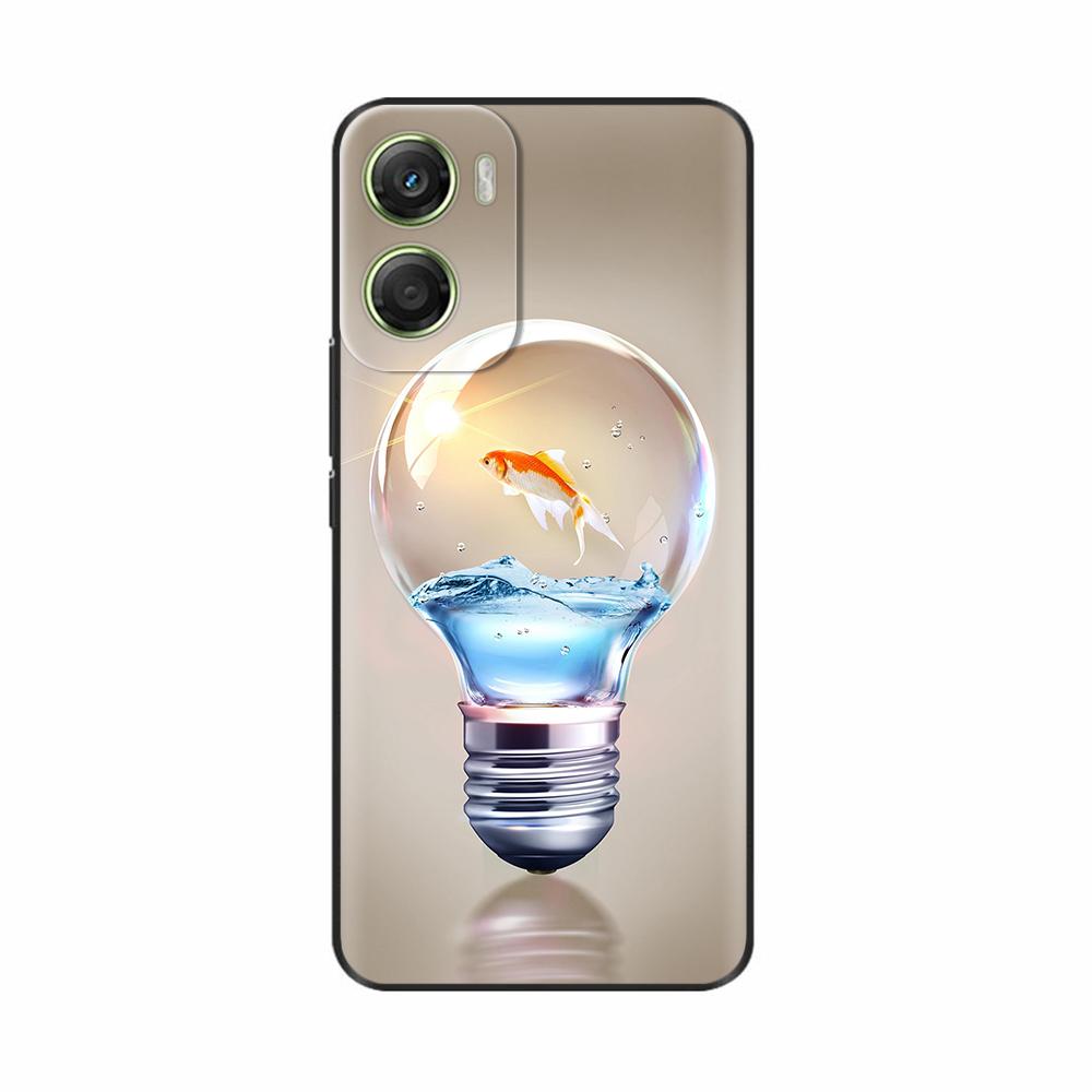 For Motorola Moto G06 Case Silicone Cute Cat Panda Fashion Flowers Love Painted Phone Case For Moto G06 Power MotoG06 Funda Capa