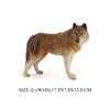 Realistische Wilde Dieren Arctische Wolf Buidelwolf Gorgonops Manenwolf Model Actiefiguren Jungle Bos Dier Speelgoed voor Kinderen
