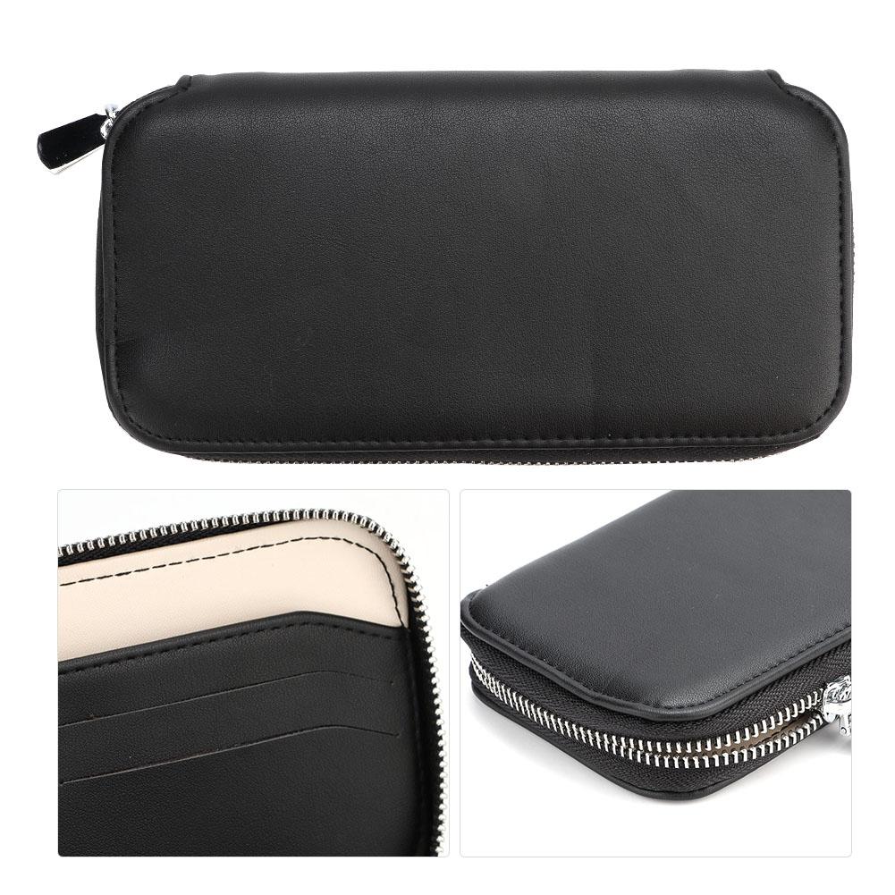 Tragbare Business-Geldbörse mit mehreren Fächern RFID Reisepass-Kartenaufbewahrungstasche Organizer für Reisegebrauch